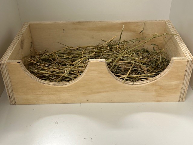 Rabbit Guinea pig small animal ply hay rack trough Rabbit Guinea pig small animal ply hay rack trough